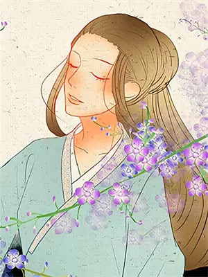 雨后的花蕾期待盛放