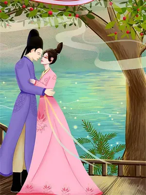 长安一色汉服搭配