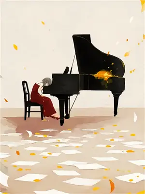 我的长辈重阳节绘画作品